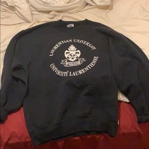 Laurentian University crew neck